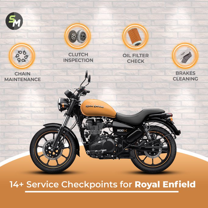 Royal enfield bike discount service near me